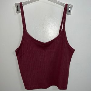 American eagle, tank top, maroon, size:medium